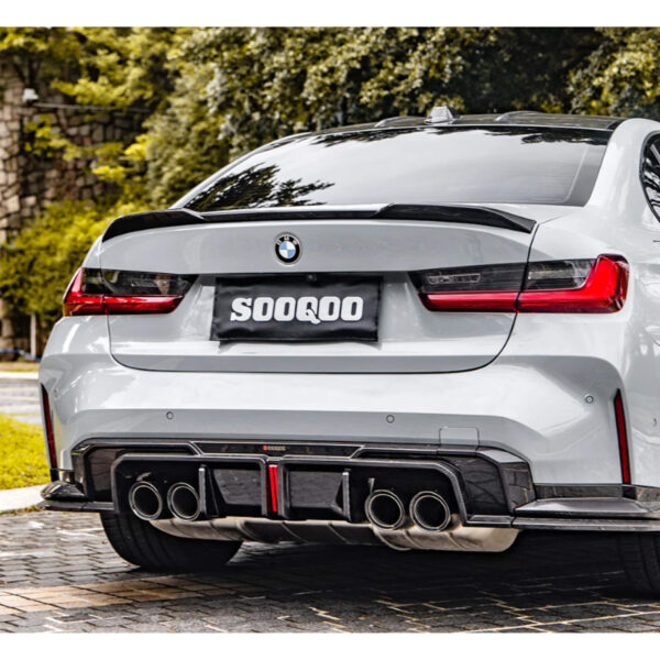 Karbonowe Dyfuzory Boczne BMW M3 G80 G81 SQ Style - obrazek 4