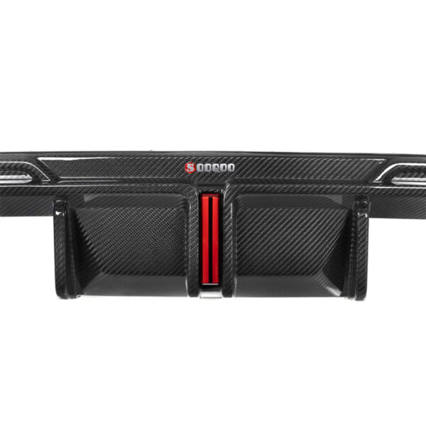 Karbonowy Dyfuzor BMW G80 G81 G82 G83 SQ Style LED - obrazek 3