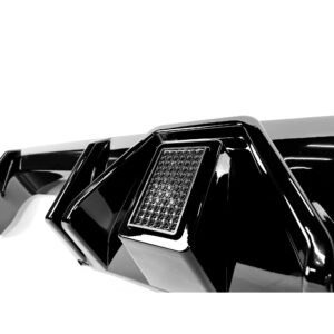 Dyfuzor BMW G80 G82 G83 MP Style LED Czarny Połysk - obrazek 3