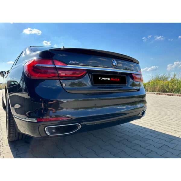 Spoiler BMW G11 G12 MP Style Czarny Połysk - obrazek 4