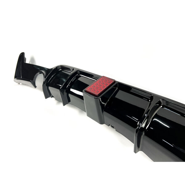 Dyfuzor BMW F32 F33 F36 M-Style LED Czarny Połysk - obrazek 2