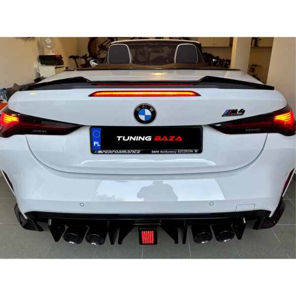 Spoiler BMW G23 G83 M4 Style Czarny Połysk - obrazek 6