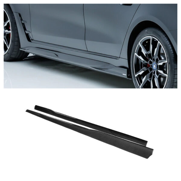 Karbonowe Progi BMW i4 G26 SQ Style - obrazek 5