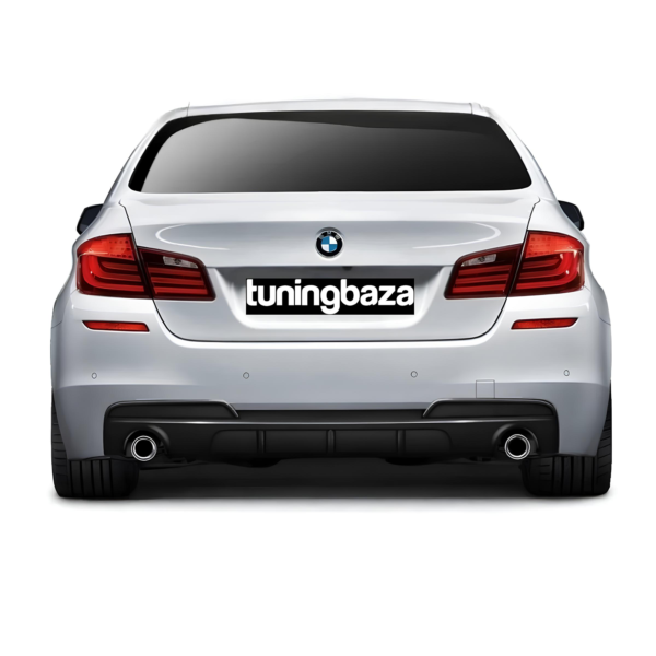 Dyfuzor Tylny BMW F10 / F11 MP Style Czarny Połysk (2010-2017) 0--0 - obrazek 5