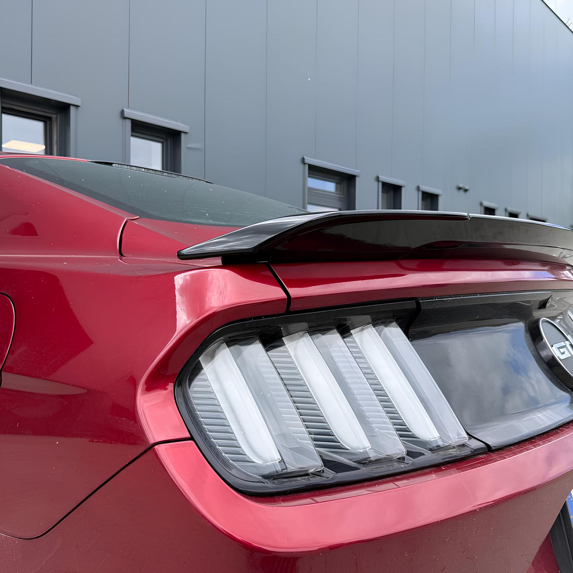 Spoiler Lotka Klapy Ford Mustang VI (2014-2023) M4-Style Czarny Połysk - obrazek 5