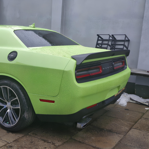 Spoiler Lotka Klapy Dodge Challenger 14+ Hellcat Redeye Style Czarny Połysk - obrazek 4