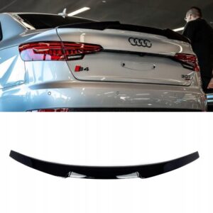 Spoiler Lotka Klapy Audi A4 B9 8W2 Sedan M4 Style 17+ Czarny Połysk Spojler
