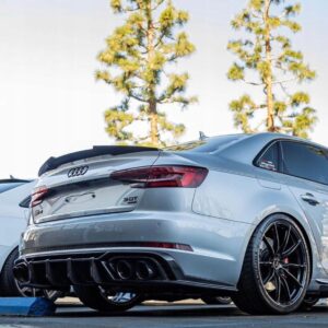 Spoiler Lotka Klapy Audi A4 B9 8W2 Sedan M4 Style 17+ Czarny Połysk Spojler - obrazek 3