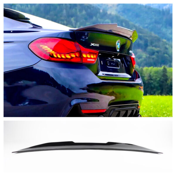 Spoiler BMW F32 PSM Style Czarny Połysk - obrazek 6