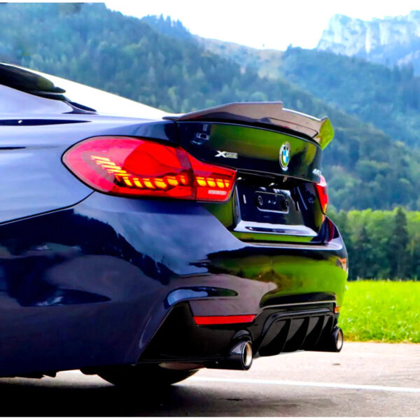 Spoiler BMW F32 PSM Style Czarny Połysk - obrazek 5