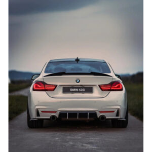 Spoiler BMW F32 M4 Style Czarny Połysk - obrazek 5