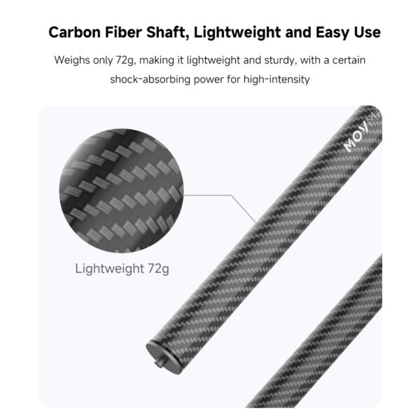 Rurka Wydłużająca z Włókna Węglowego Mov Max Blade Arm - obrazek 2