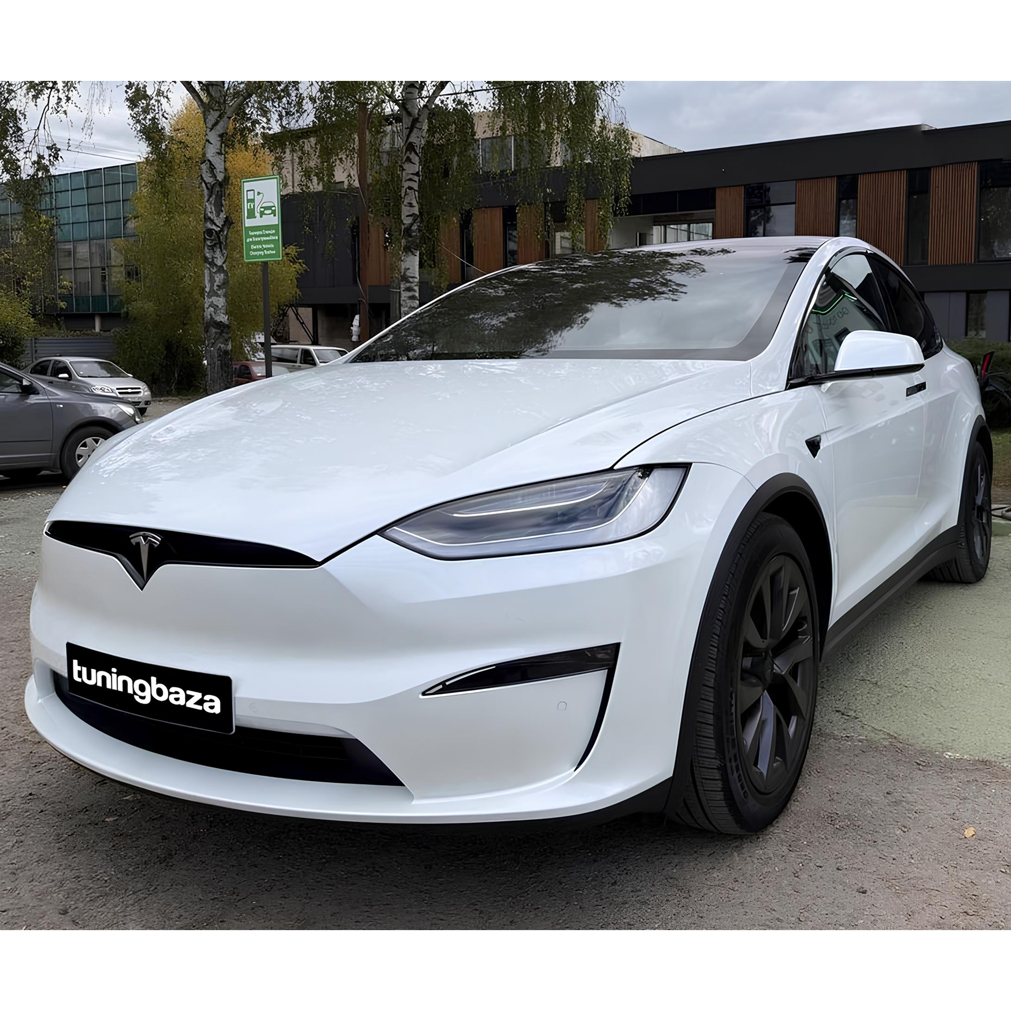 Maska Pokrywa Przednia Tesla Model X 15+ Aluminiowa 1069531-E0-C - obrazek 2