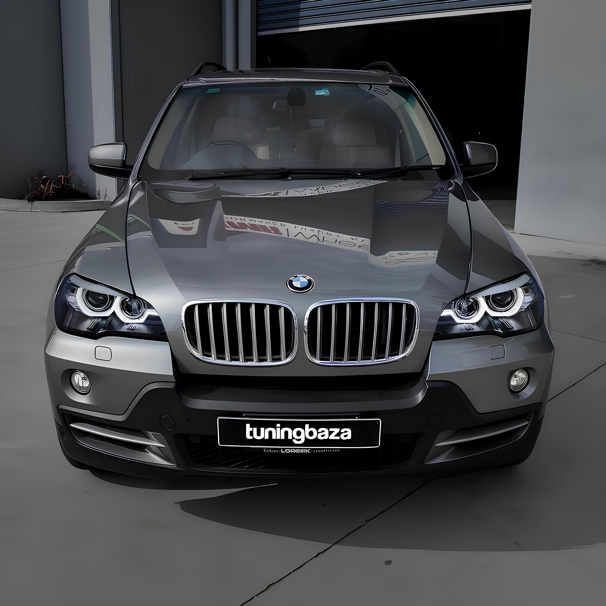 Maska Pokrywa Silnika BMW X5 X6 E70 E71 Aluminiowa - obrazek 5