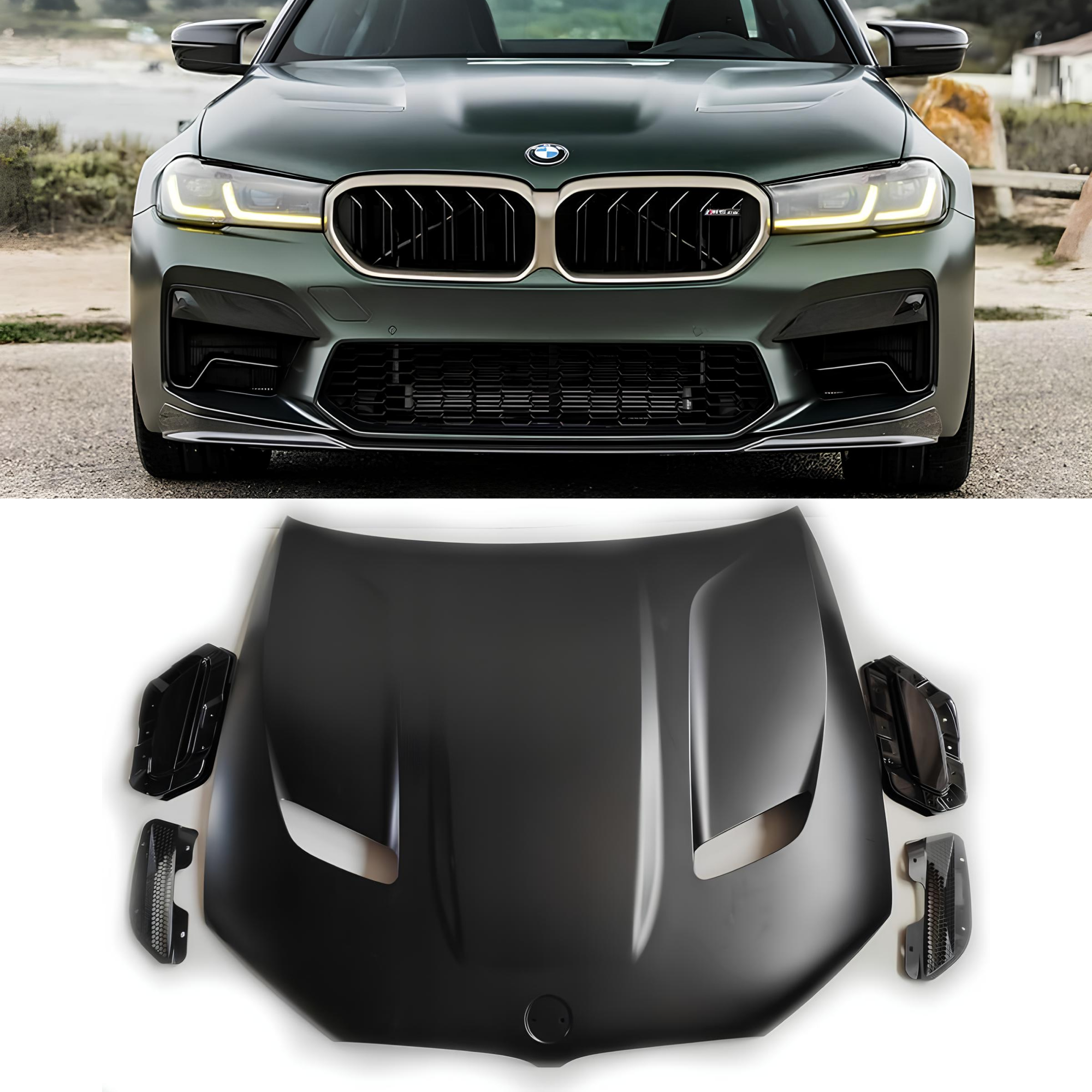 Maska Pokrywa Silinika BMW G30 G31 F90 M5CS Style Aluminiowa 41007440427 - obrazek 1