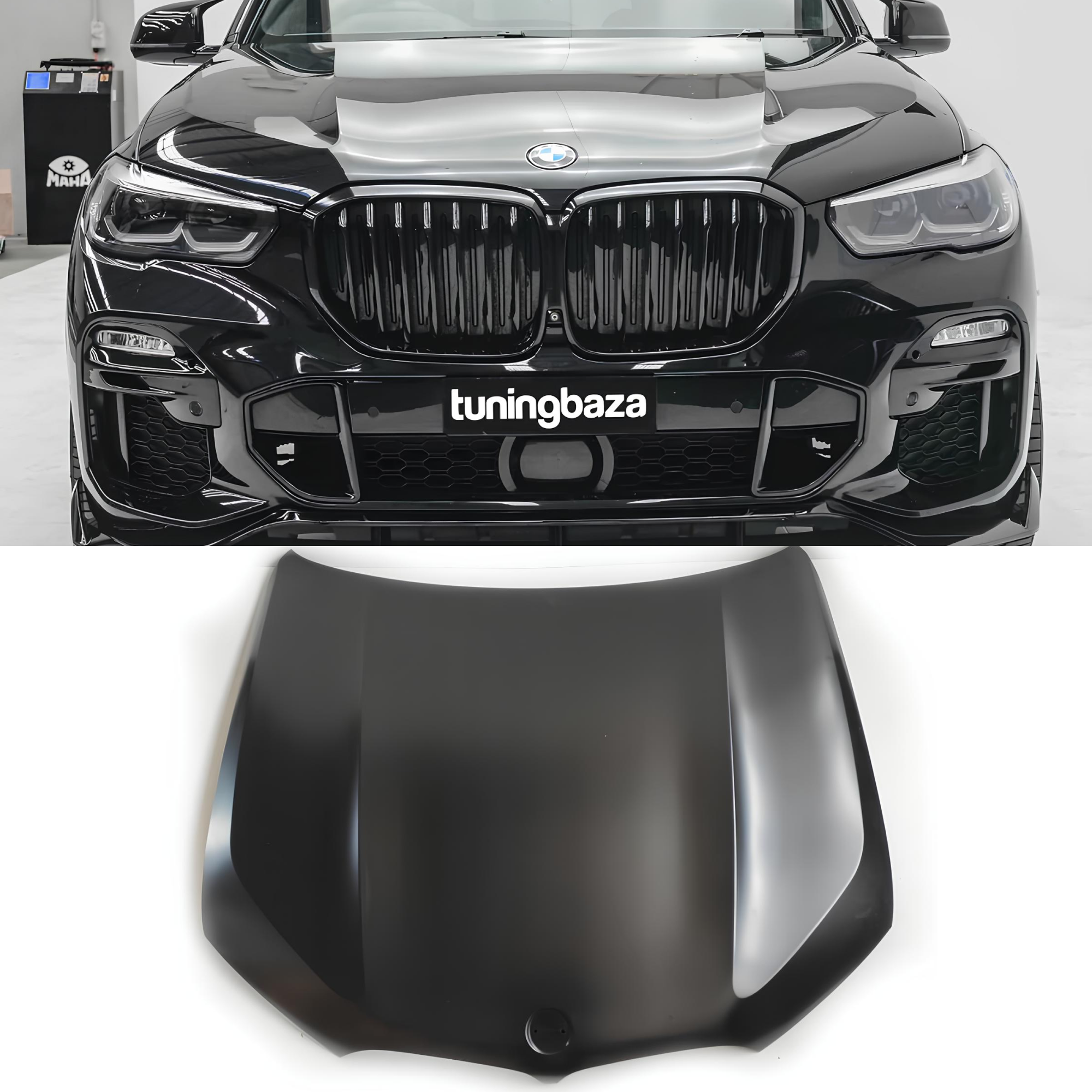 Maska Pokrywa Silnika BMW X5 X6 G05 G06 Aluminiowa 41007492375 - obrazek 1