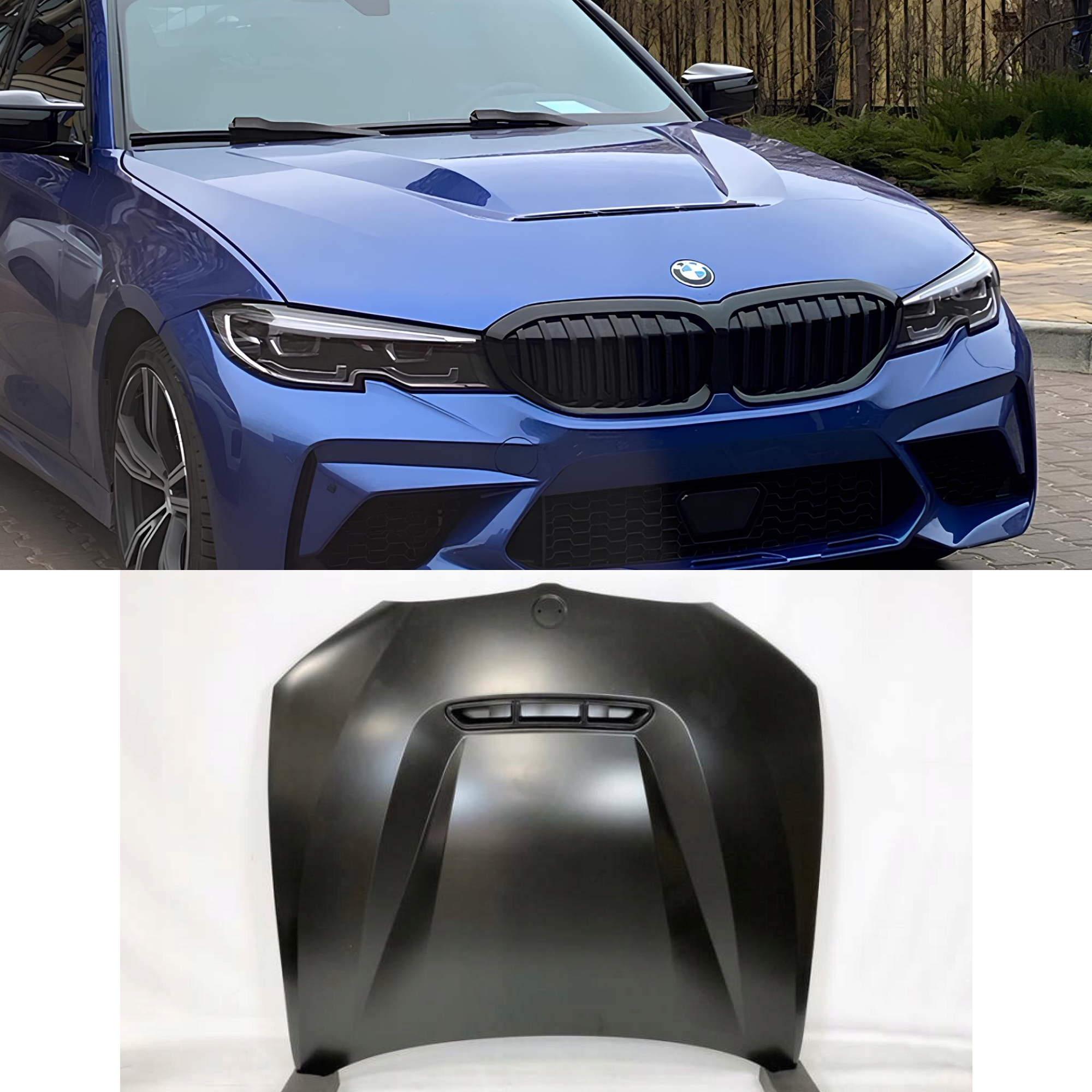 Maska Pokrywa Silnika BMW G20 G21 CS Style Aluminiowa 41008494445 - obrazek 1