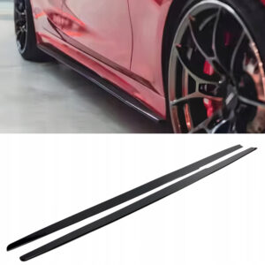 Listwy Progowe BMW G20 G21 G28 G80 G81 AC Style Czarny Połysk