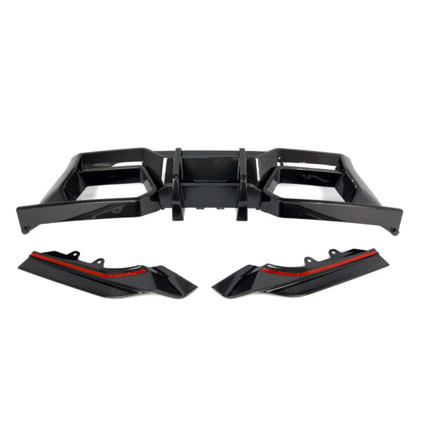Karbonowy Dyfuzor Spoiler Tył BMW G87 SQ (SOOQOO) Style - obrazek 2