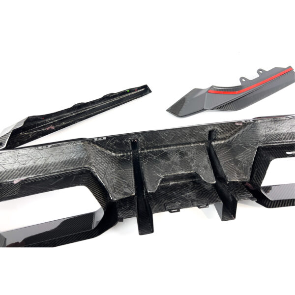 Karbonowy Dyfuzor Spoiler Tył BMW G87 SQ (SOOQOO) Style - obrazek 5