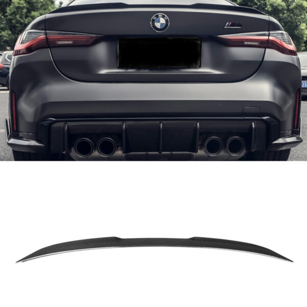 Spoiler na klapę bagażnika BMW 4 G22/G82 M4 Style Karbon