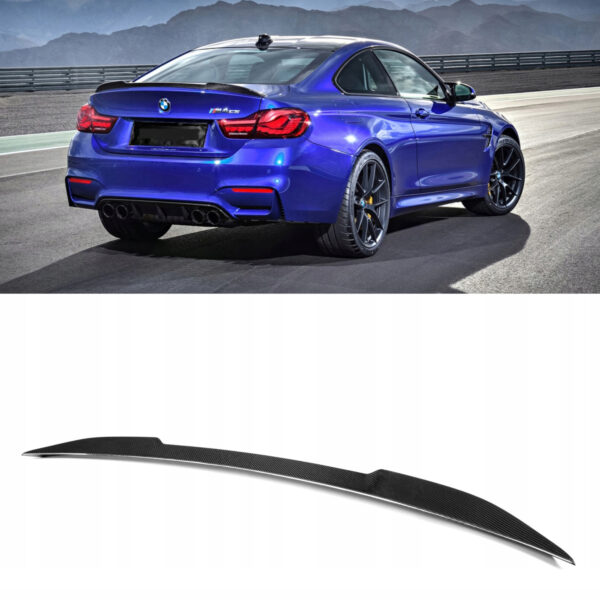 Karbonowy Spoiler Lotka Klapy Spoiler BMW F30 F80 CS Style - obrazek 2