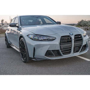 Karbonowe Spoilery Przedniego Zderzaka BMW M3 G80 G81 M4 G82 G83 OEM Style - obrazek 7