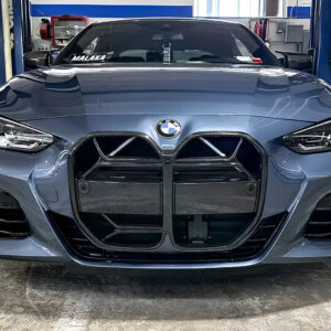 Karbonowa Atrapa Nerki Grill BMW G22 G23 CSL Style Z Radarem - obrazek 5