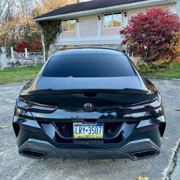 Karbonowy Spoiler Lotka Klapy BMW G16 F93 Gran Coupe V Style - obrazek 5