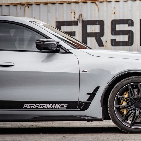 Karbonowe Dokładki Listwy Progowe Boczne BMW G26 SQ Style - obrazek 4