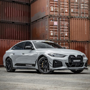 Karbonowe Dokładki Listwy Progowe Boczne BMW G26 SQ Style - obrazek 5