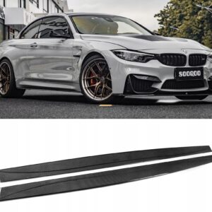 Karbonowe Dokładki Listwy Pod Progi BMW F80 M3 F82 F83 M4