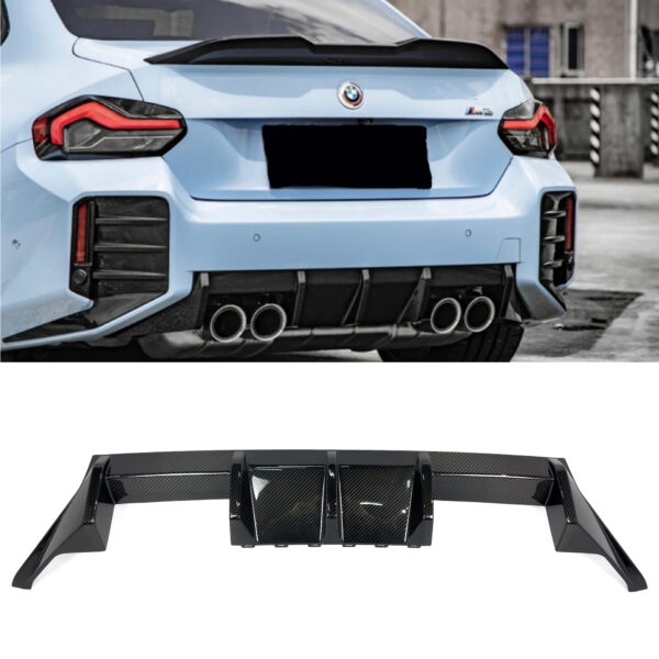 Dyfuzor Spoiler Tył BMW G87 OEM Style Karbon