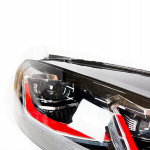 Lampy Przednie Przód Volkswagen Golf 7.5 Red Style - obrazek 2