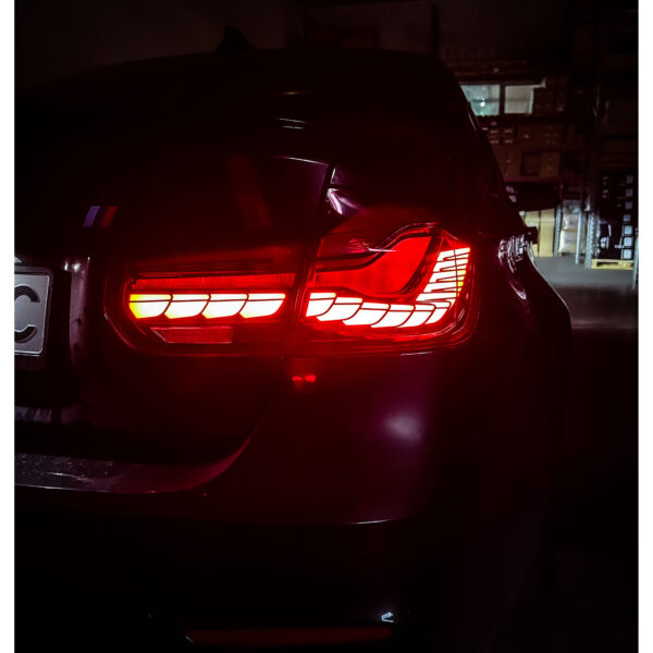 Lampy Tylne Tył BMW F30 F80 GTS Style Czerwone - obrazek 6