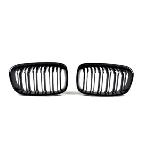 Atrapa Nerki Grill BMW 1 F20/F21 Przedlift M-Style Czarny Połysk - obrazek 2