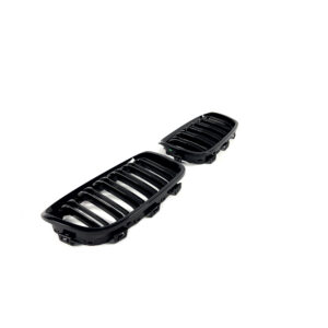 Atrapa Nerki Grill BMW 1 F20/F21 Przedlift M-Style Czarny Połysk - obrazek 4