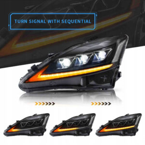 Lampy Przednie Lexus IS250 350 IS200D 220D IS250C 350C IS300 LED 06-12 LED - obrazek 2