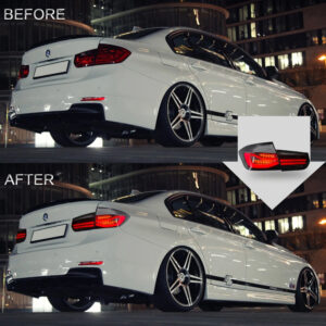 Lampy Tylne Tył BMW F30 F80 LCI Style Czerwone - obrazek 4