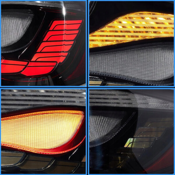 Lampy Tylne Tył BMW F22 F23 F87 GTS Style Czerwone OLED - obrazek 4