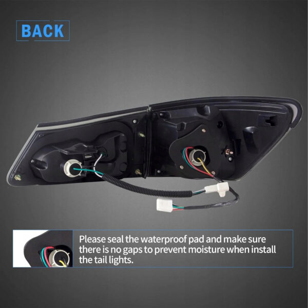 Zestaw lamp tył led Lexus IS 250 350 ISF 06-14 - obrazek 3
