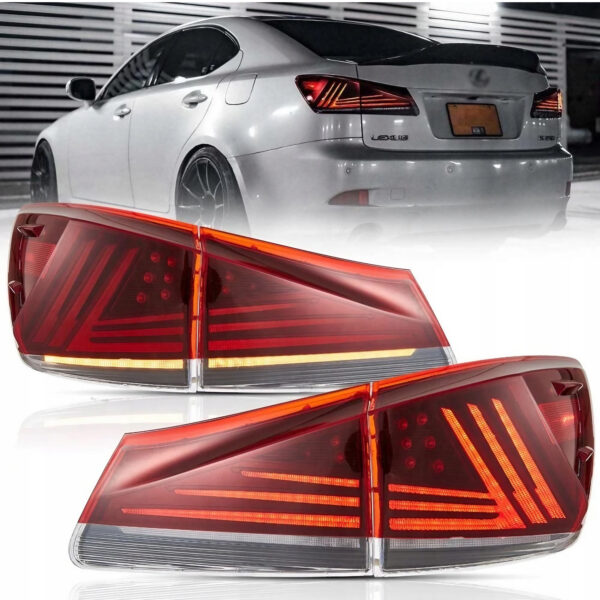 Zestaw lamp tył led Lexus IS 250 350 ISF 06-14