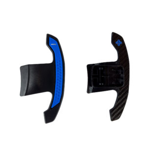 Karbonowe Łopatki Zmiany Biegów BMW G80 G82 G87 F90 G20 F80 G15 Niebieskie - obrazek 2