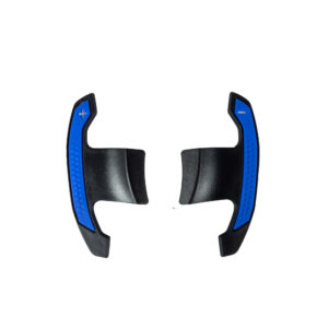 Karbonowe Łopatki Zmiany Biegów BMW G80 G82 G87 F90 G20 F80 G15 Niebieskie - obrazek 3