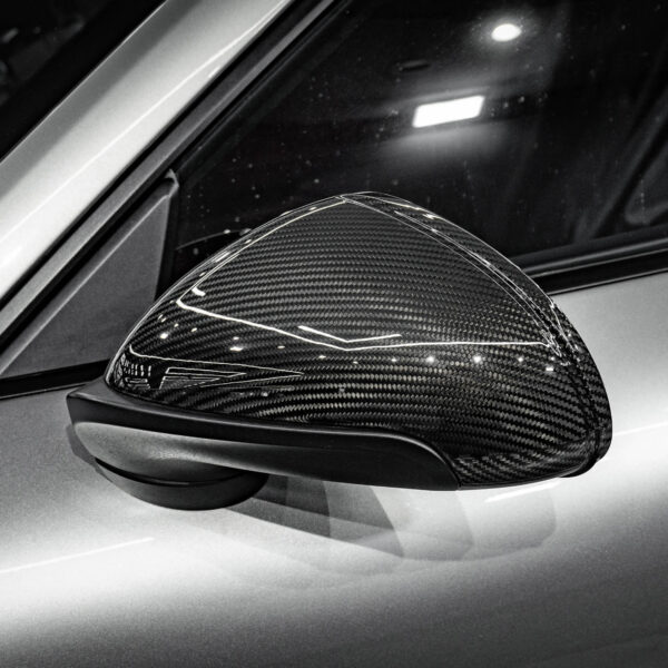 Karbonowe Nakładki na Lusterka Porsche 911 991 / 981 Boxster 13-16 – Styl OEM/Carbon Fiber - obrazek 17