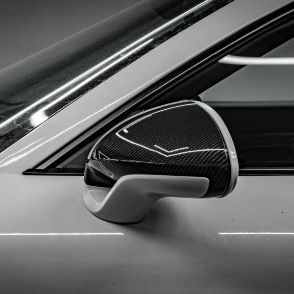 Karbonowe Nakładki na Lusterka Porsche 911 991 RS / 981 Boxster 13-16 – Styl OEM/Carbon Fiber - obrazek 11