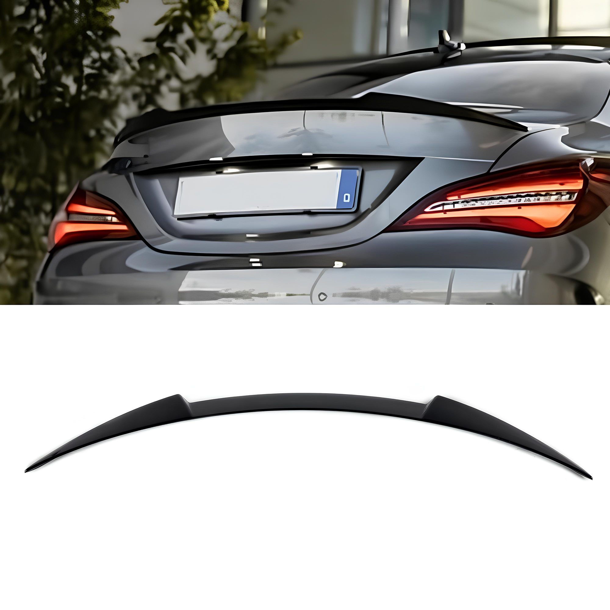 Spoiler Lotka Klapy Mercedes-Benz CLA W117 FD Styl Czarny Połysk 2013-2019 - obrazek 1