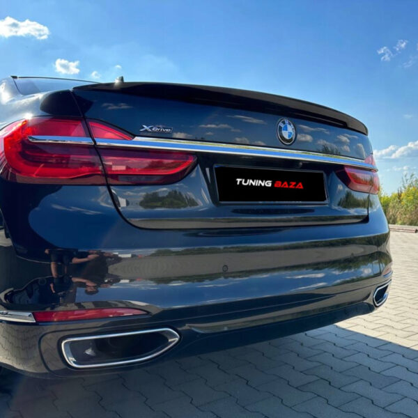 Spoiler | Lotka Klapy Bagażnika BMW G11 G12 MP Style Czarny Połysk Spojler - obrazek 3