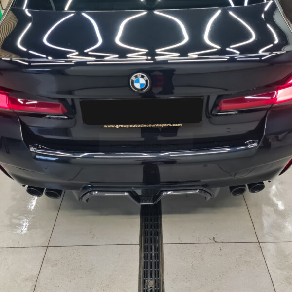 Dyfuzor Tylny BMW M5 F90 LCI - CS Styl - Karbonowy / Carbon - obrazek 5