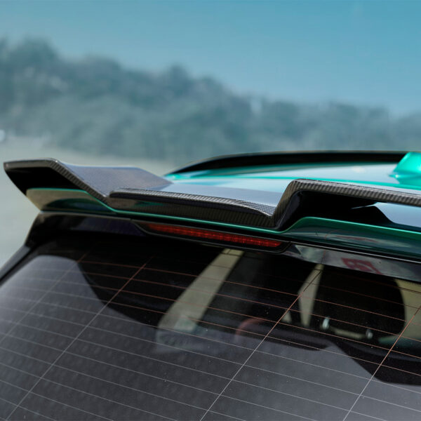 X5M F95 SQ-Style Spoiler Dachowy z Włókna Węglowego – Dry Carbon SOOQOO - obrazek 7